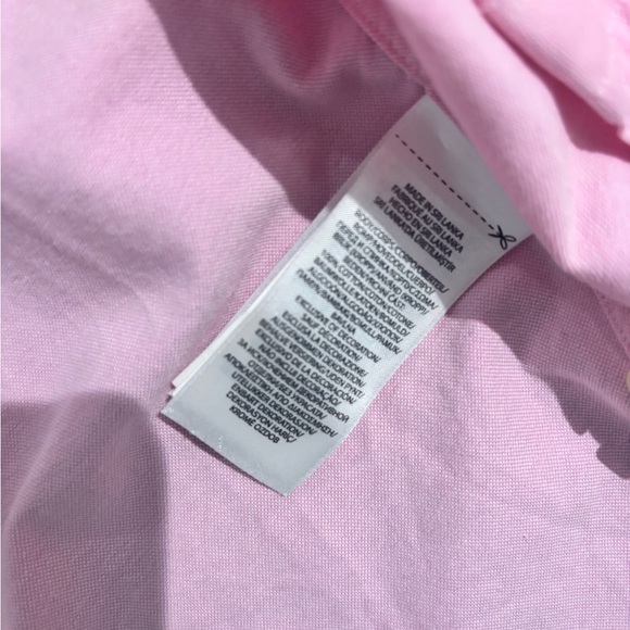 Polo Ralph Lauren Pink Oxford button-up shirt, Size: M - Picture 4 of 5